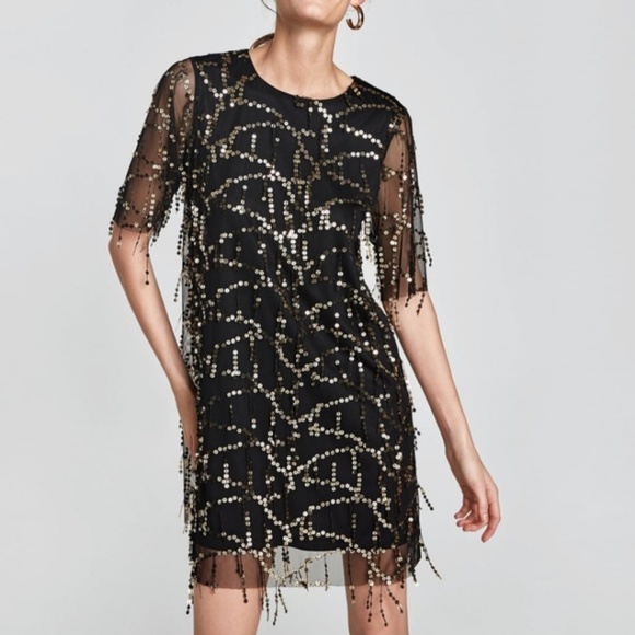 zara gatsby dress